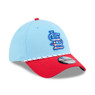Men’s New Era St. Louis Cardinals Light Blue and Red 2025 4th of July 39THIRTY Flex Fit Cap