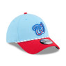 Men’s New Era Washington Nationals Light Blue and Red 2025 4th of July 39THIRTY Flex Fit Cap