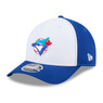 Men’s New Era Toronto Blue Jays Cooperstown Collection Hall of Fame Logo 9FORTY M-Crown White Snapback Cap