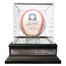 Frank Thomas Autographed Hall of Fame Logo Baseball with HOF 2014 Inscription with HOF Case (JSA)