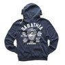 Men’s Roots of Fight CC Sabathia 2025 National Baseball Hall of Fame Inductee Career Washed Navy Hooded Sweatshirt
