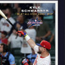 Kyle Schwarber Highland Mint 2025 MLB All Star Game MVP Silver Coin 13 x 16 Photo Mint