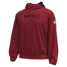 Men’s Under Armour Baseball Hall of Fame Gameday Cardinal Red Double Knit Fleece Hood