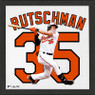 Highland Mint Adley Rutschman Baltimore Orioles 13 x 13 Impact Jersey Framed Print