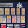 Highland Mint New York Yankees World Series Deluxe Framed Silver Coin & Replica Ticket Collection