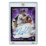 Matt Krook Autographed Card 2024 Topps Finest Purple # FA-MK Ltd Ed of 75 Rookie Card