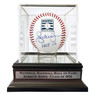 Andruw Jones Autographed Hall of Fame Logo Baseball with HOF 26 Inscription with Case (HOF)