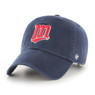 Men's '47 Brand Minnesota Twins Cooperstown Collection Navy Clean Up Adjustable Cap