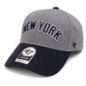Men’s '47 Brand New York Yankees Granite Script Dark Grey Heather and Navy Adjustable Snapback Cap