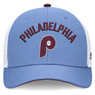Men’s Nike Philadelphia Phillies Cooperstown Collection Light Blue and White Adjustable Mesh Snapback Cap
