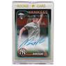 Matt Krook Autographed Card 2024 Topps Chrome Rookie Autographs # RA-MK Rookie Card Ltd Ed of 499