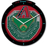 Arizona Diamondbacks Stadium View 3D Wall Clock