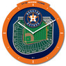 Houston Astros Stadium View 3D Wall Clock