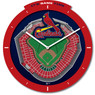 St. Louis Cardinals Stadium View 3D Wall Clock