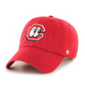 Men’s '47 Brand Chattanooga Lookouts Milb Team Logo Clean Up Red Adjustable Cap