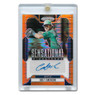 Colt Emerson Autographed Card 2025 Panini Prizm Sensational Signatures Orange Ice # SS-CE Ltd Ed of 99