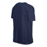 Men's New Era Detroit Tigers Pinstripe Navy MLB T-Shirt