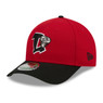 Men's New Era Lansing Lugnuts MiLB Logo 9FORTY M-Crown Red Snapback Cap
