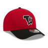 Men's New Era Lansing Lugnuts MiLB Logo 9FORTY M-Crown Red Snapback Cap