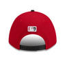 Men's New Era Lansing Lugnuts MiLB Logo 9FORTY M-Crown Red Snapback Cap