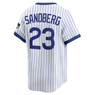 Men’s Nike Ryne Sandberg Chicago Cubs Cooperstown Collection Pinstripe Replica Jersey