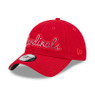 Women’s New Era St. Louis Cardinals Rhinestone Script Red Adjustable Cap