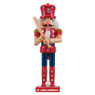 St. Louis Cardinals 12 Inch Wooden Holiday Nutcracker