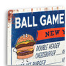 New York Mets Ball Park Concessions 17 x 10 Metal Sign