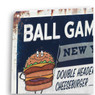 New York Yankees Ball Park Concessions 17 x 10 Metal Sign