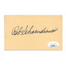Red Schoendienst Autographed Cut Signature (JSA)