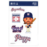 Mike Piazza 2016 Hall of Fame Induction 5 Piece Sticker Set