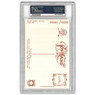Willie Mays Autographed Perez-Steele HOF Series Postcard # 168 (PSA-00)
