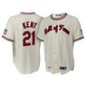 Jeff Kent Men's Baseball Hall of Fame Ivory Hall of Famer Replica Jersey