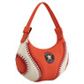 Houston Astros Baseball Stitches Orange Shoulder Bag