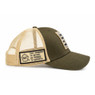 Men’s Baseball Hall of Fame Operation Hat Trick Adjustable Olive Green Mesh Cap