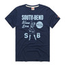 Unisex Sound Bend Blue Sox All-American Girls Professional Baseball League Vintage T-Shirt