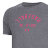 Youth Baseball Hall of Fame Under Armour Backwards Grey T-Shirt