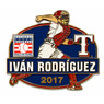 Ivan Rodriguez Texas Rangers Hall of Fame Class of 2017 Collector’s Pin