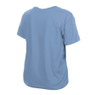 Women’s Baseball Hall of Fame New Era Light Blue V-Neck Glitter T-Shirt