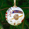 Baseball Hall of Fame Kitty Keller Equipment Ornament