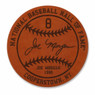 Joe Morgan Baseball Hall of Fame 1990 Inductee Leather Engraved Coaster