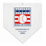 Baseball Hall of Fame Home Plate Metal Wall Art