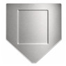 Baseball Hall of Fame Home Plate Metal Wall Art