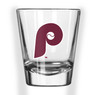 Philadelphia Phillies Vintage Logo 2 ounce Shot Glass