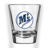 Seattle Mariners Vintage Logo 2 ounce Shot Glass
