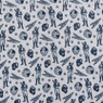 Men’s Baseball Hall of Fame Jack & Sage Baseball Pattern Navy and Grey Performance Hoodie