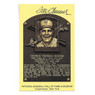 Tom Seaver Autographed Hall of Fame Plaque Postcard (JSA-38)