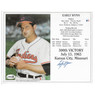 Early Wynn Autographed 1963 Hall of Fame Induction 8x10 Photocard (JSA)