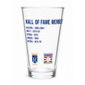 Kansas City Royals Team Hall of Famer 16 ounce Pint Glass