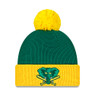 New Era Oakland Athletics Batting Practice Green and Yellow Knit Cap